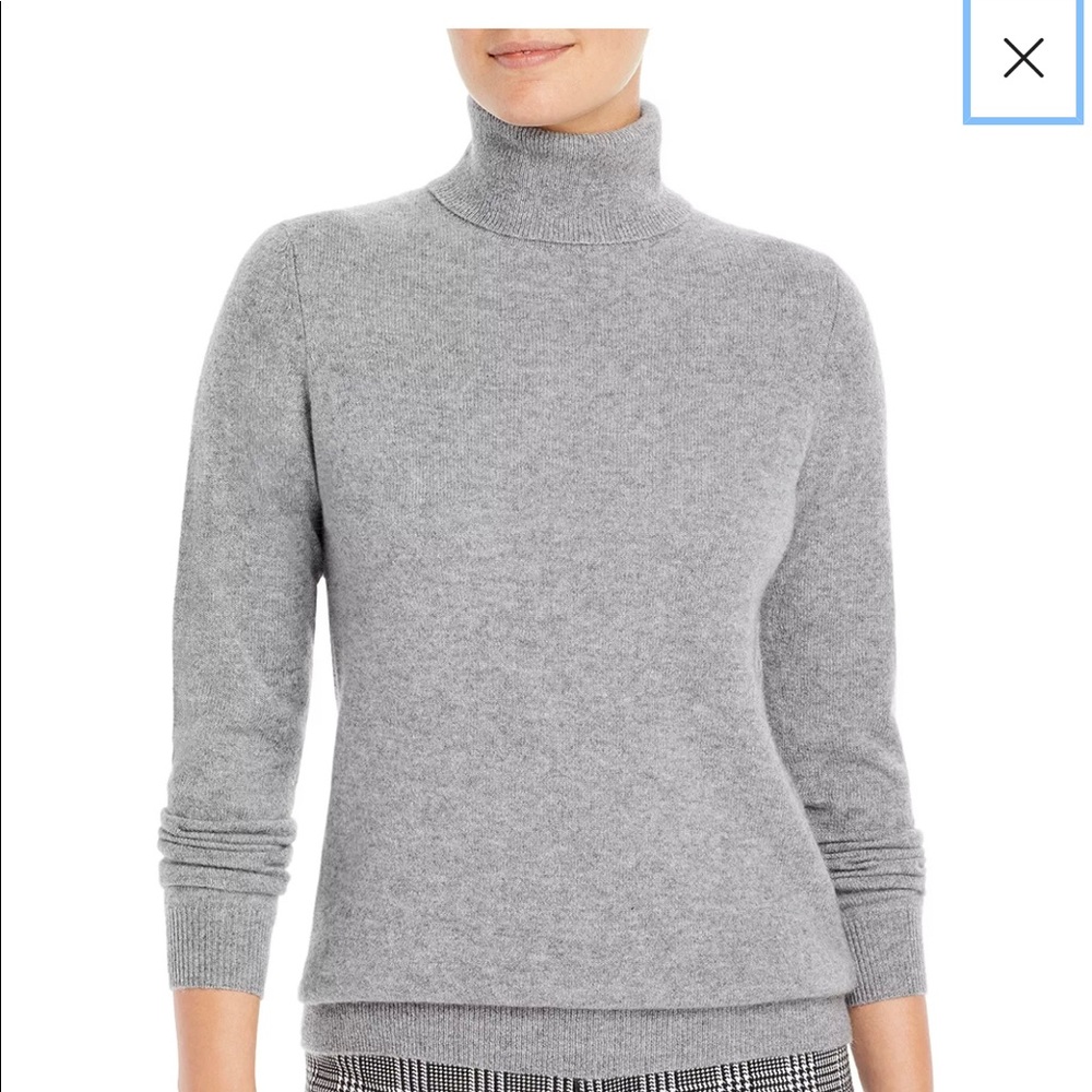 NWT Grey Cashmere Sweater L - 100% Cashmere